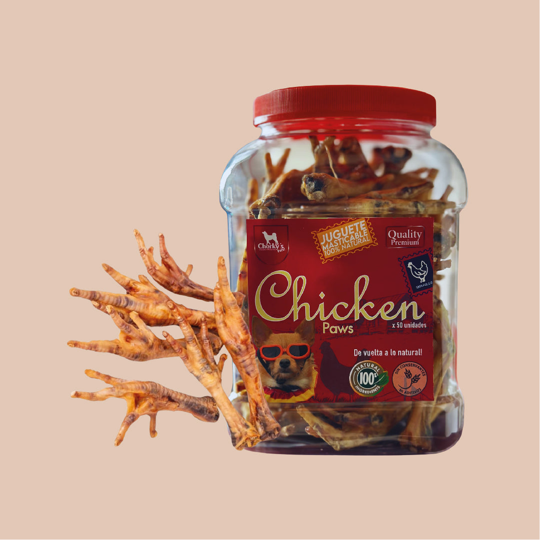 Bombona Chicken Paws x 50 unidades