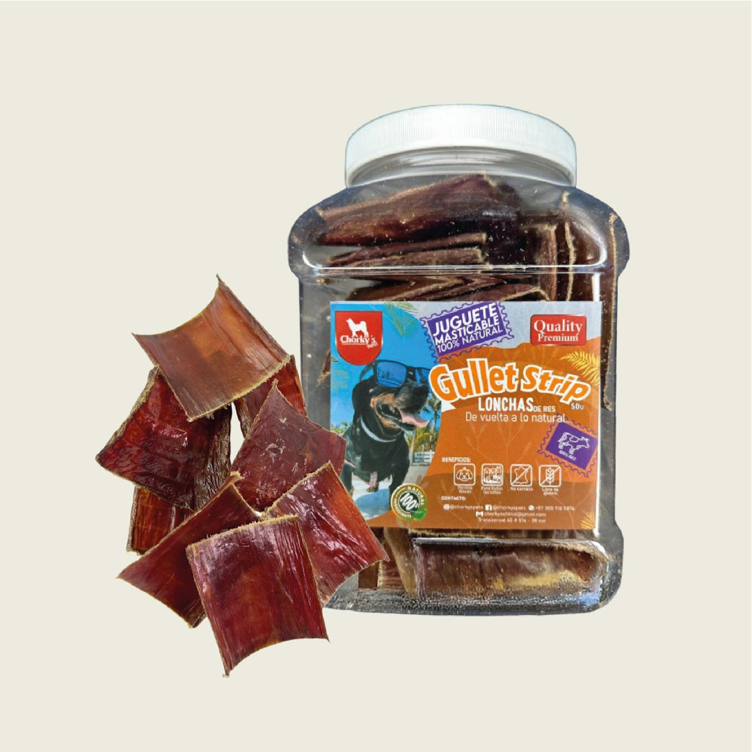 Bombona Gullet Strip Lonchas x50u